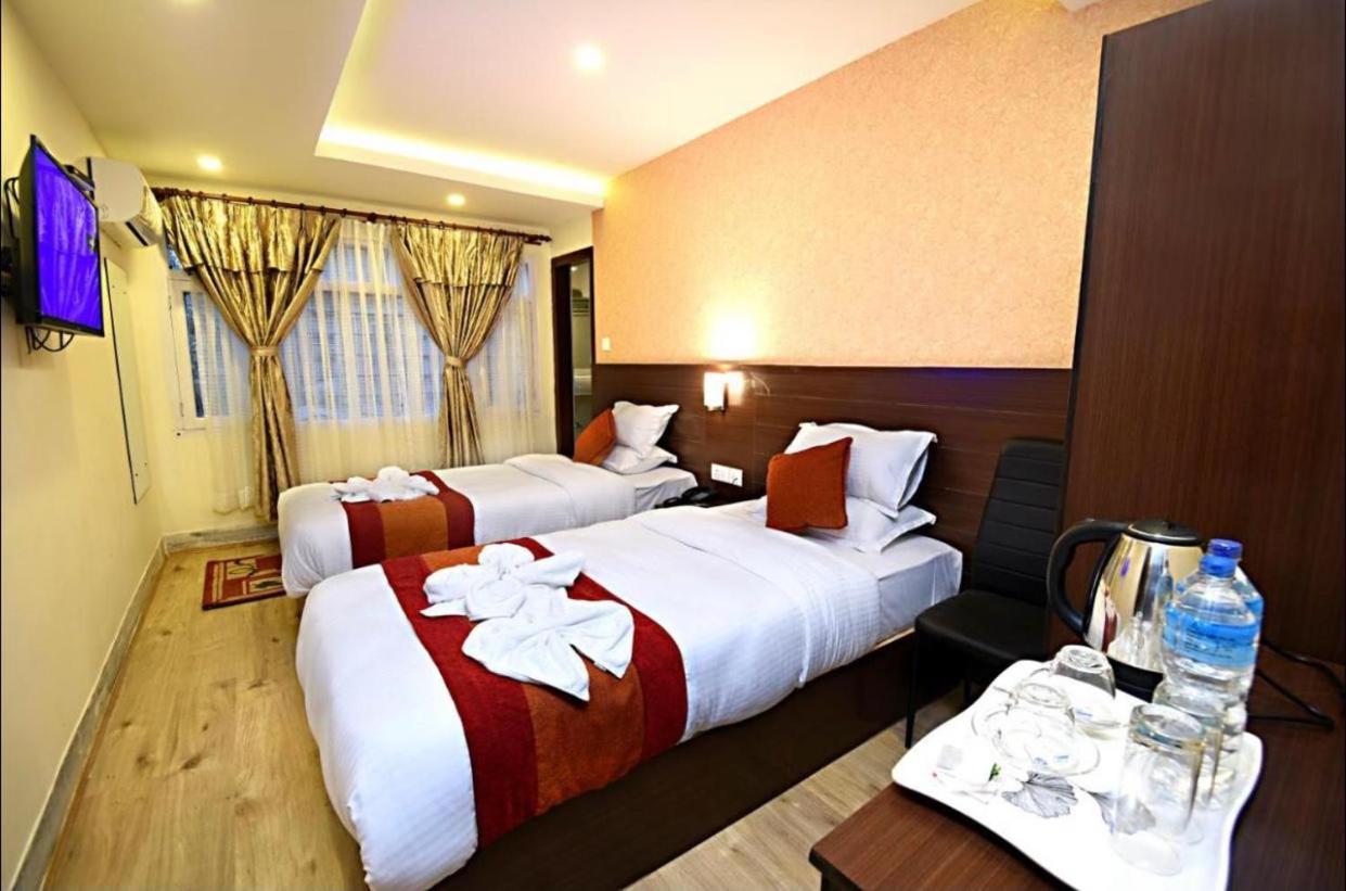 Hotel Sapana Garden Thamel Kathmandu Esterno foto