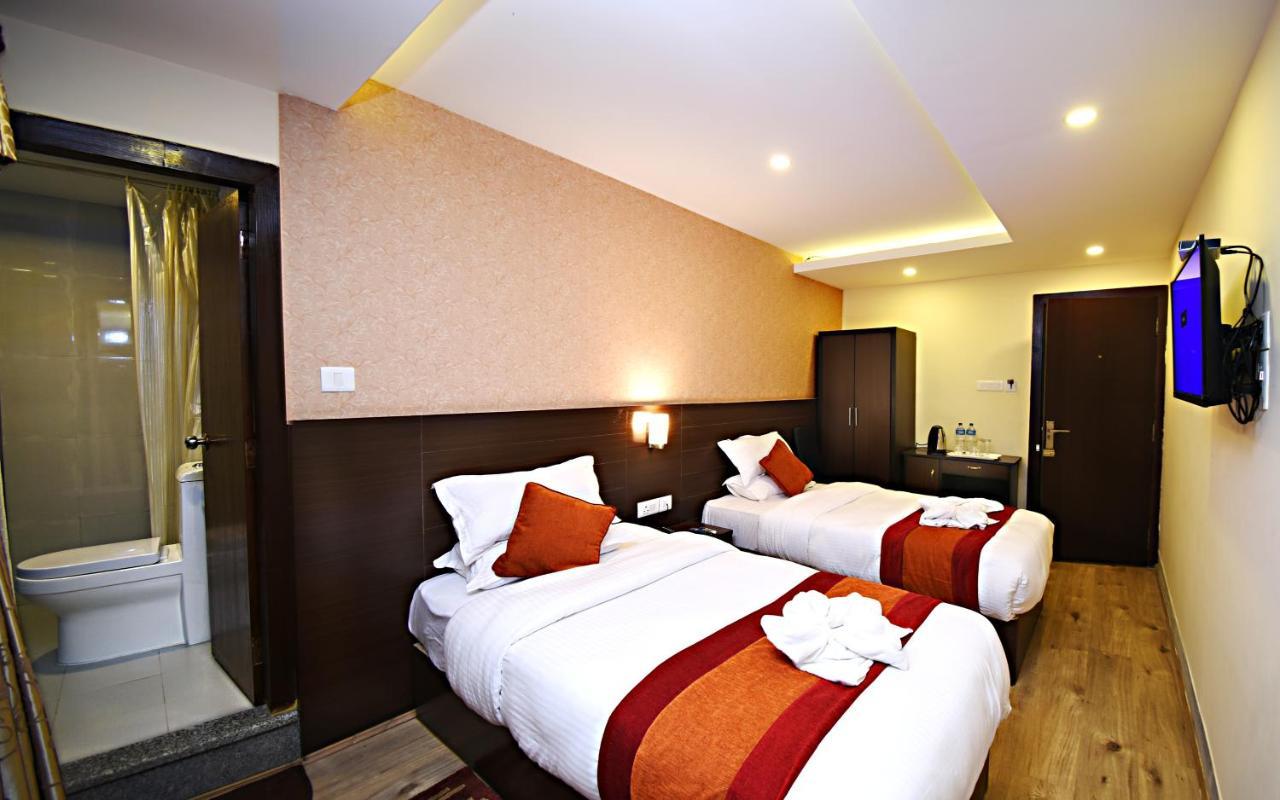 Hotel Sapana Garden Thamel Kathmandu Esterno foto